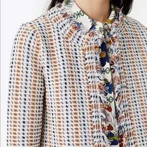 Tory Burch Hollis cardigan blazer jacket